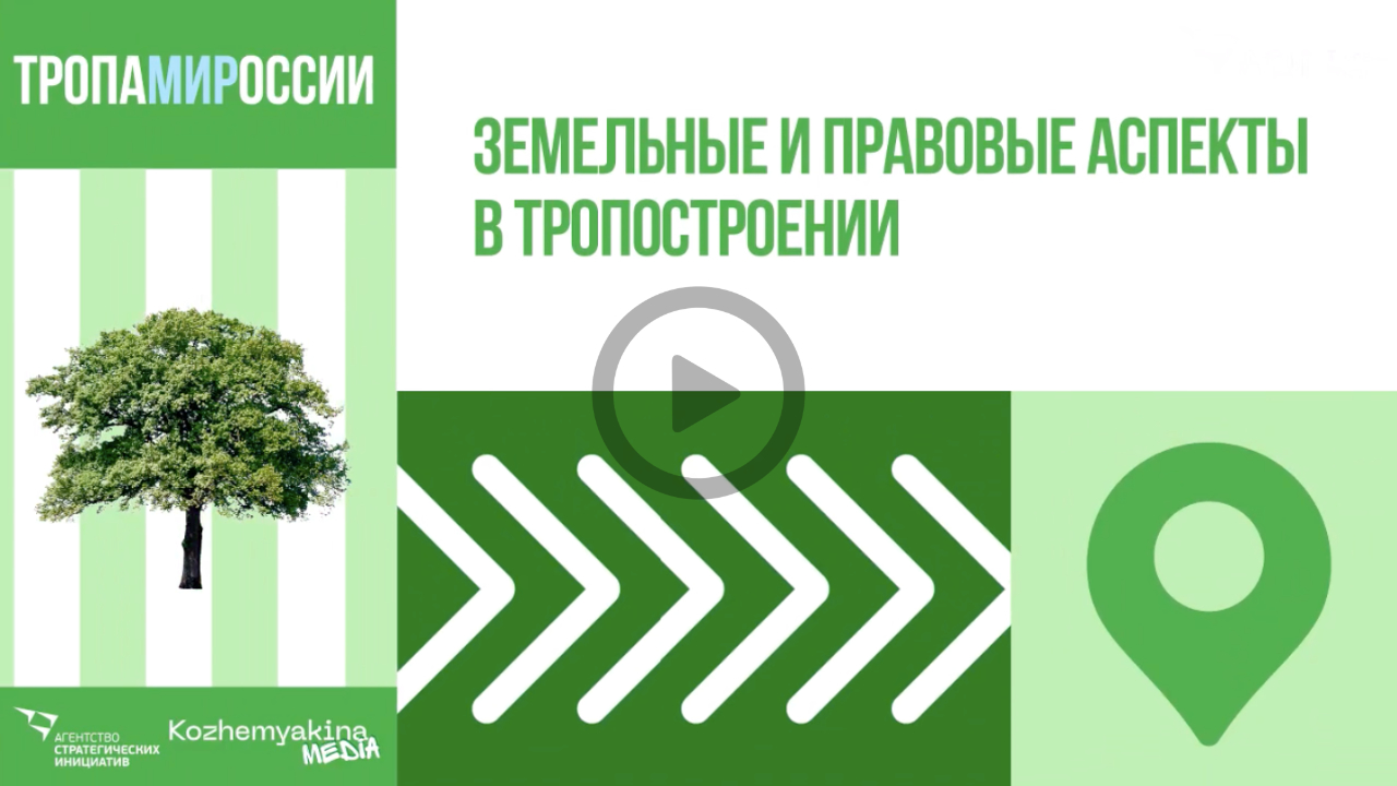 Земельные и правовые аспекты в тропостроении